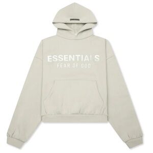 Fear of God Essentials Kids Hoodie - Abbey Stone